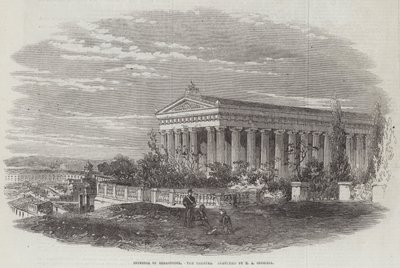 Interior de Sebastopol, el teatro de Edward Angelo Goodall
